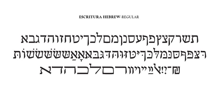 sephardic hebrew font