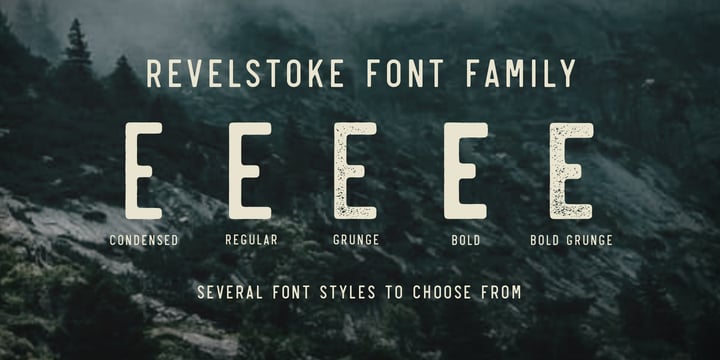 Revelstoke Font | Webfont & Desktop | Myfonts