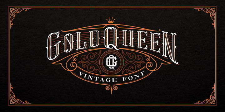 Hkf Gold Queen Dlc Font Webfont Desktop Myfonts