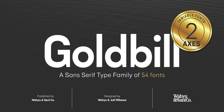 Goldbill Font Webfont Desktop Myfonts