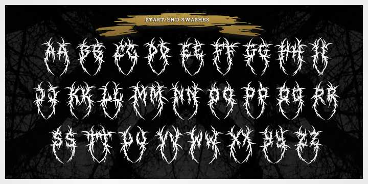 best death metal font