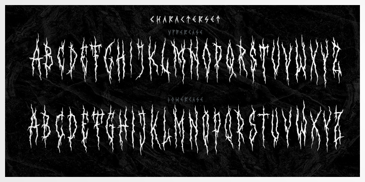 Tattoo black metal font 37 Tattoo