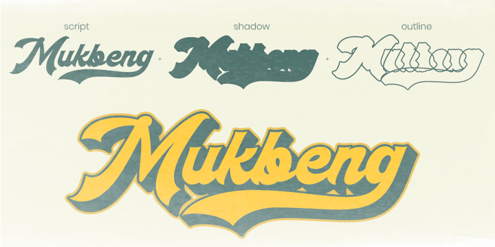 Retro Script Fonts Myfonts