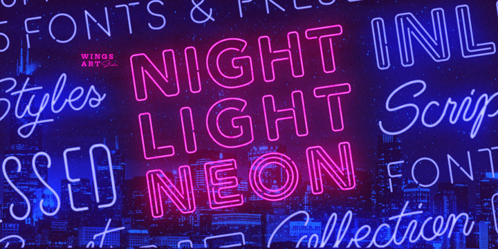 Neon Signs Myfonts