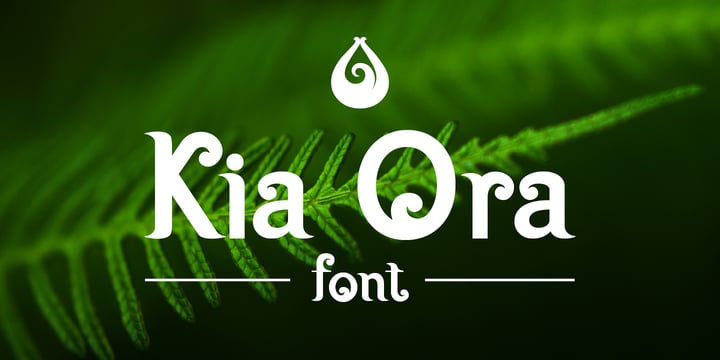 Kia Ora Font Webfont Desktop Myfonts