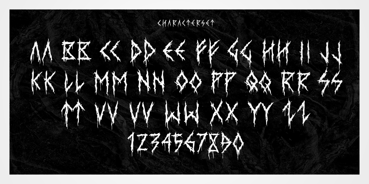 deathmetal font