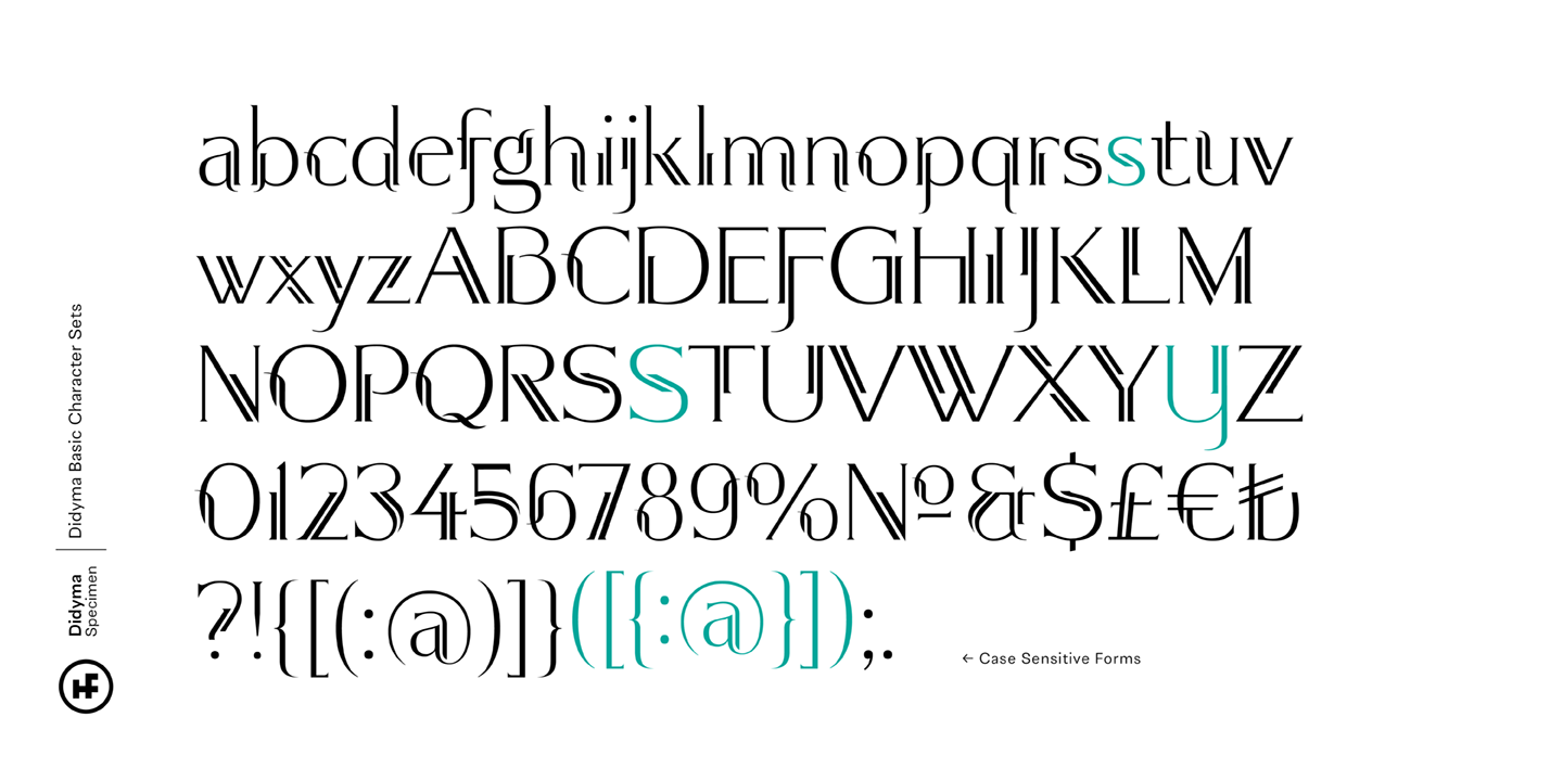 free art deco glyphs fonts