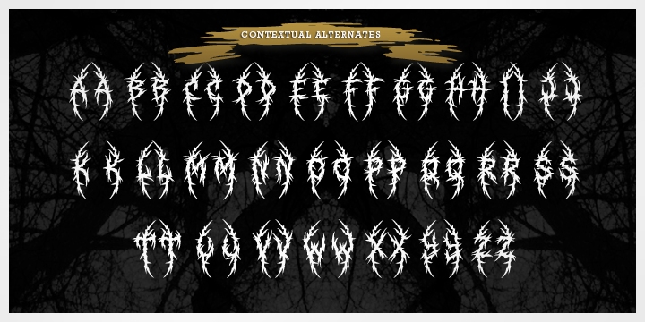 death metal fonts free download