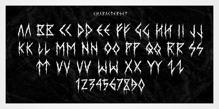 death metal font creator