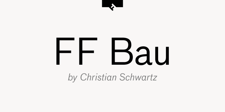 Ff Bau Webfont Desktop Font Myfonts