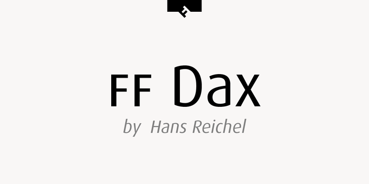 Dax Family Font Free Download