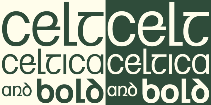 celtic font in word